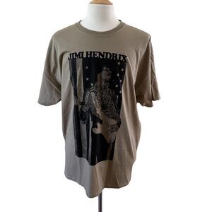 Authentic Jimi Hendrix Men’s Short Sleeves T-Shirt Green Size 2X NWOT